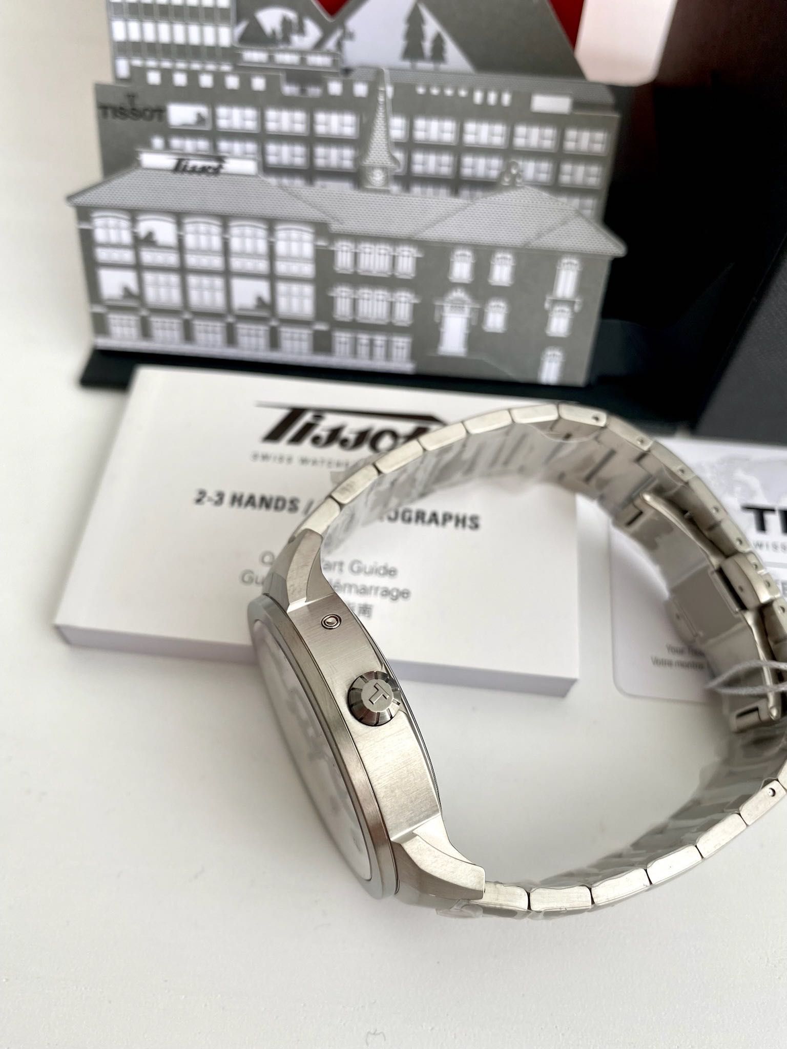 TISSOT Titanium мужские швейцарские часы оригинал чоловічий годинник
