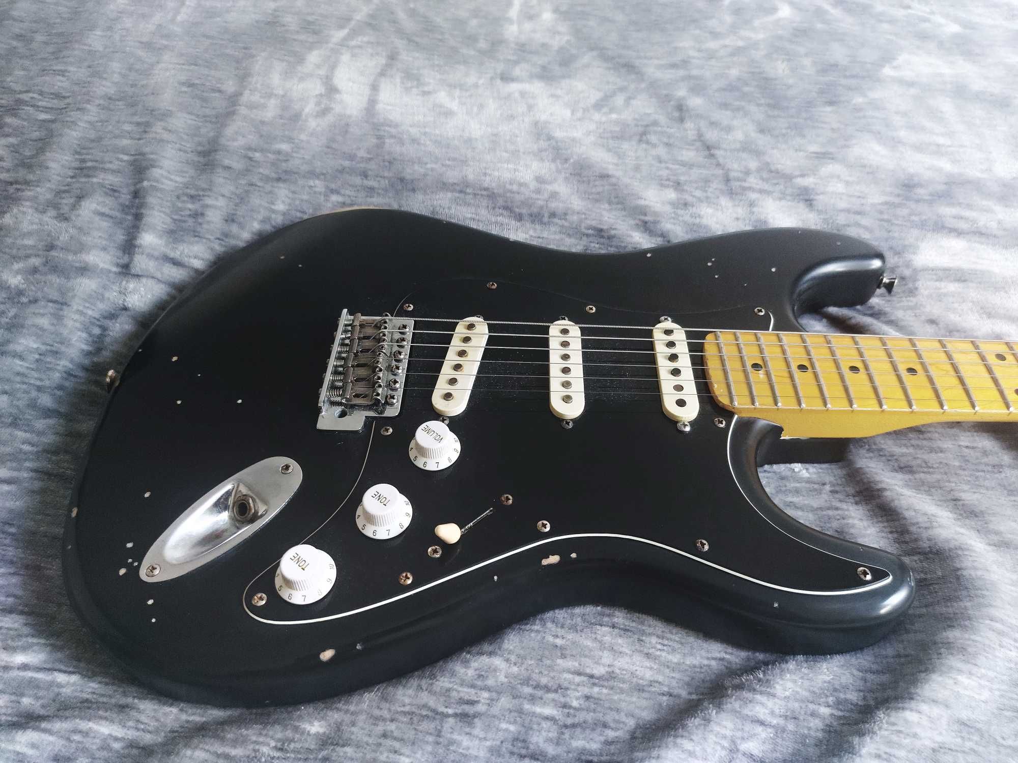 Gitara Older Partcaster (stratocaster) relic blackstrat gilmour