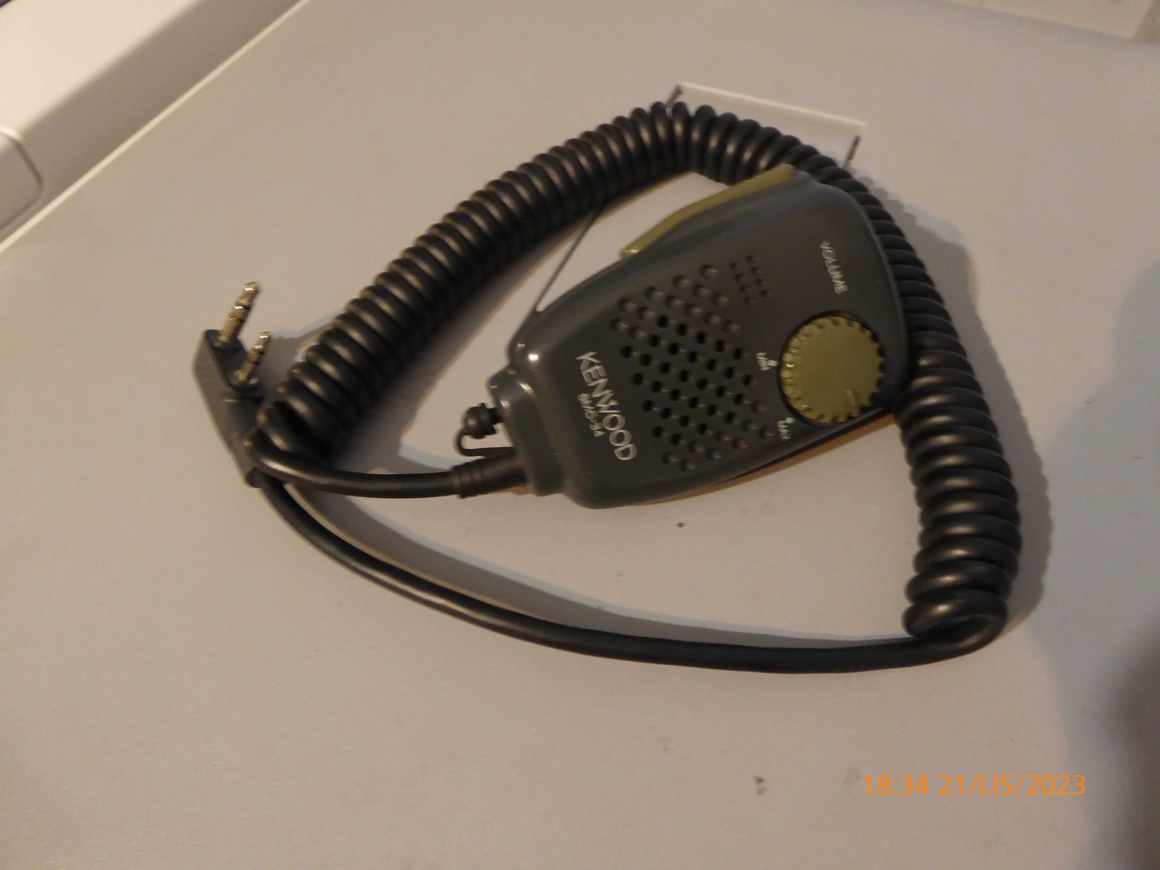 Kultowy radiotelefon Kenwood TH-F7E AM, FM, SSB + mikrofon SMC-34
