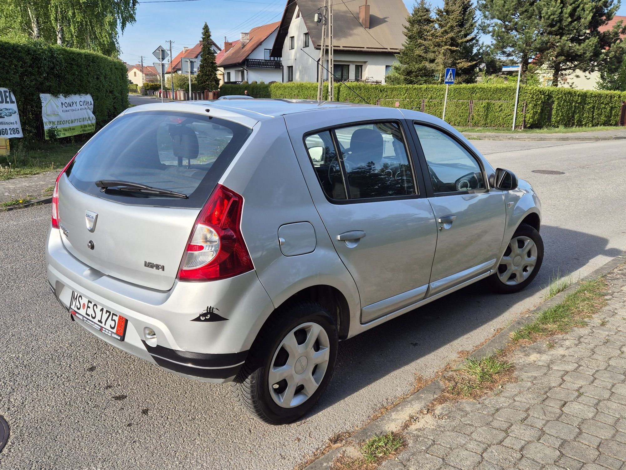 DACIA SANDERO 1.6B MPI OPŁACONY Z Niemiec Klima Elektryka 08r Stan BDB