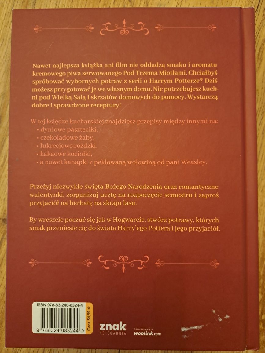 Kuchnia Hogwartu książka przepisy Harry Potter