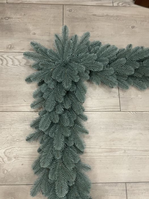 ДУЖЕ РІЗНІ гірлянда гілка хвойна ялинкова декор вітрин фасаду ялинка