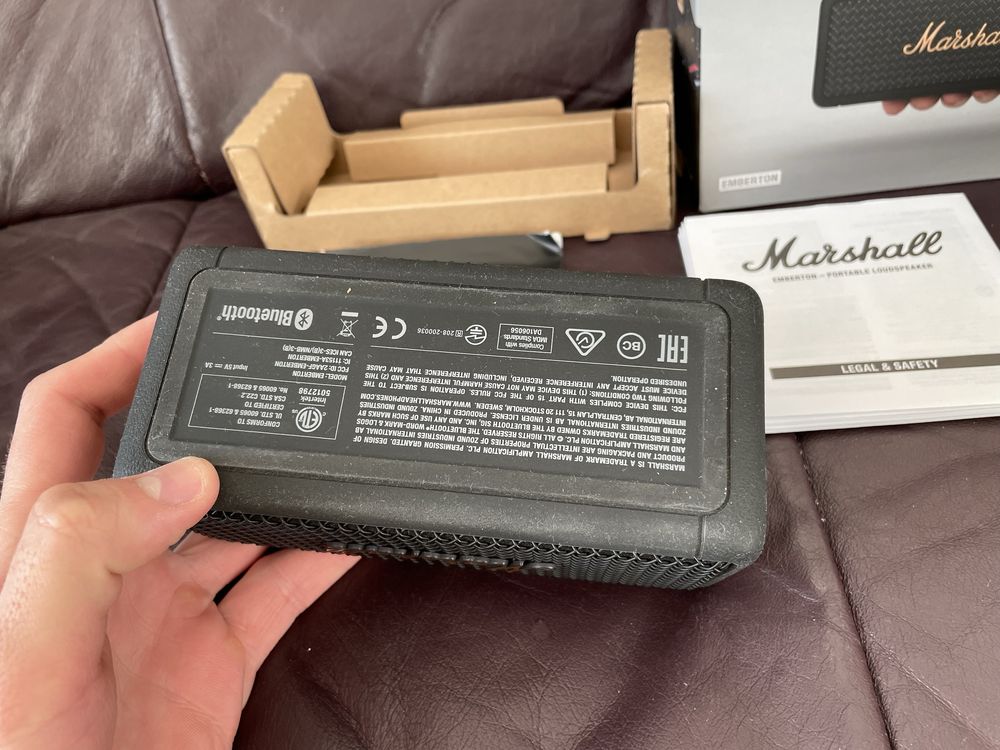 Głośnik Marshall Emberton bluetooth