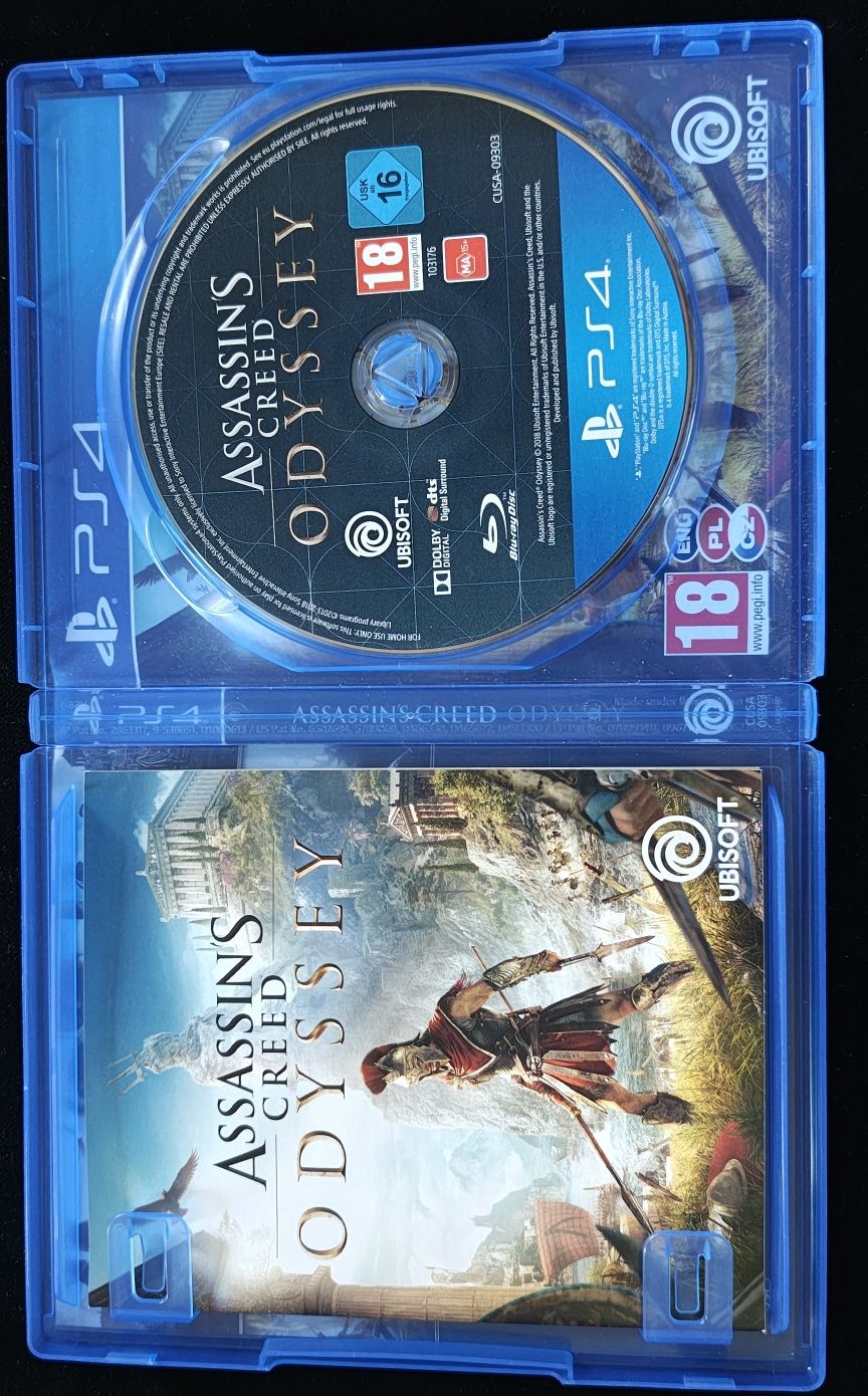 Assassin’s Creed Odyssey PL na PS4 i PS5 po polsku Assassins BDB stan