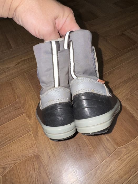 Чоботи зимові на хлопчика, 24-25 розмір. Demar дутіки