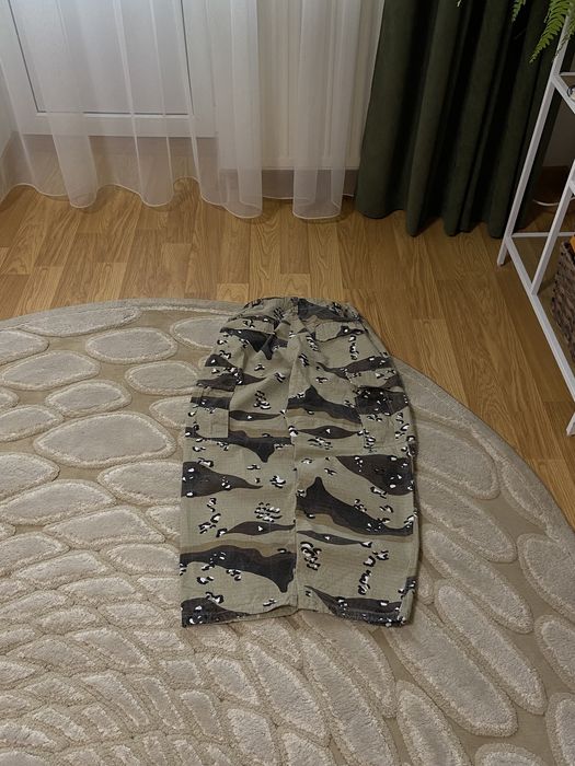 Широкі карого штани на кордурі, streetwear pents , baggy , sk8 ,