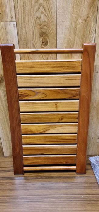 Ławka prysznicowa bambusowa