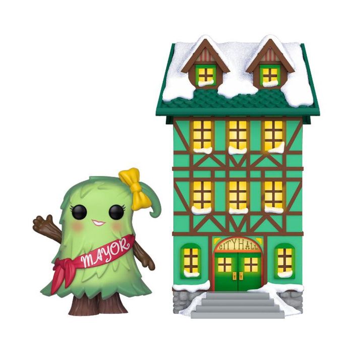 Funko Pop! Town Christmas Mayor Patty Noble Light