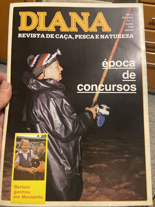 Revistas Caça e Pesca DIANA (38 revistas)