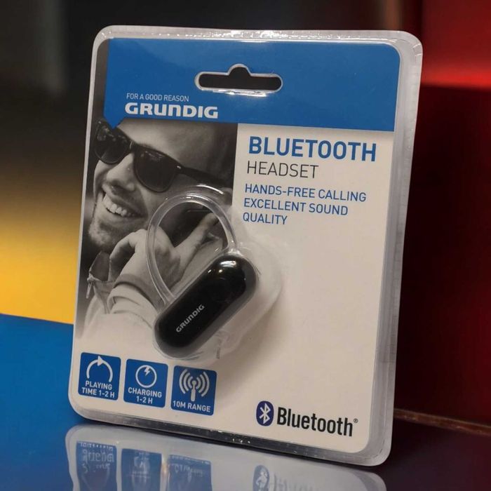 Zestaw Słuchawkowy Bluetooth Grundig (Czarny)