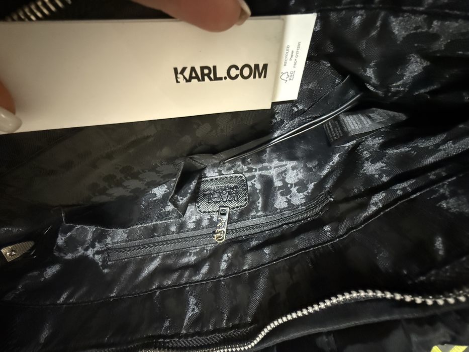 Сумка шопер Karl Lagerfeld чорна