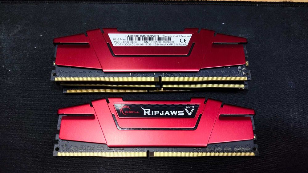 Pamięć RAM DDR4-3000 4x8GB (32GB) G.Skill RipjawsV