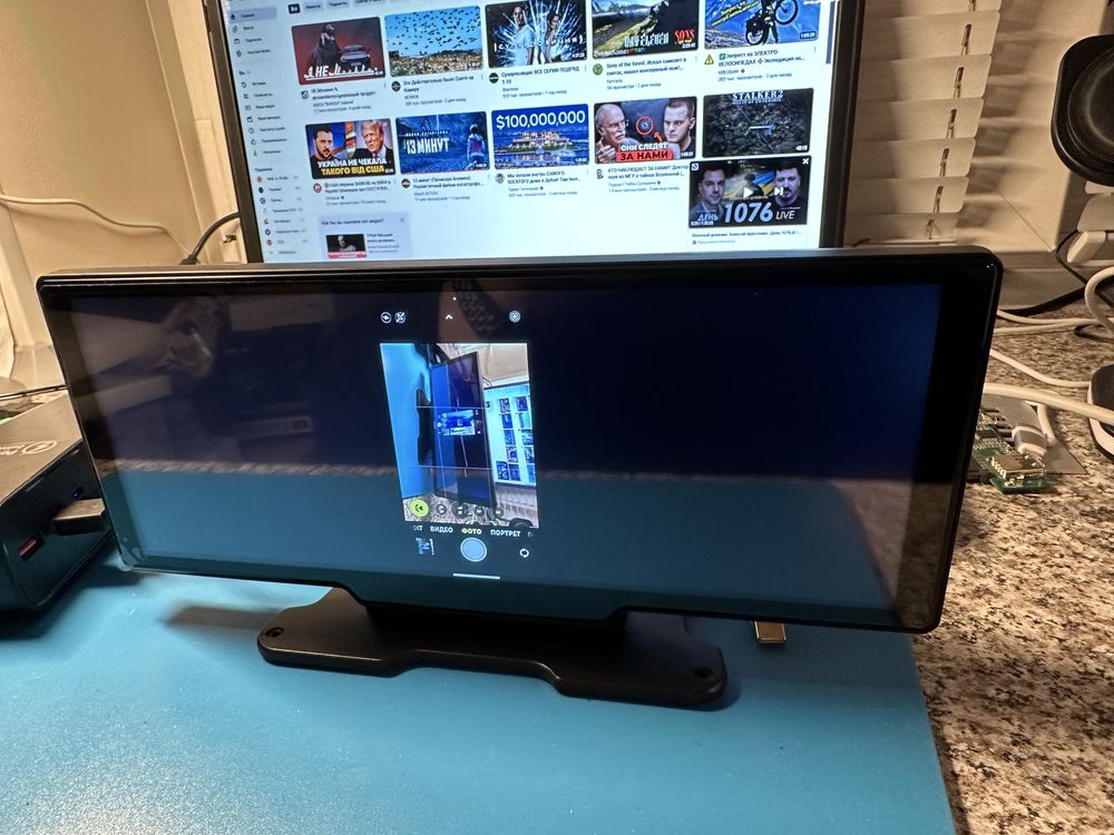4К Car play 10,26" +Airplay+Screen Mirroring  2 камери BT+-WI-FI