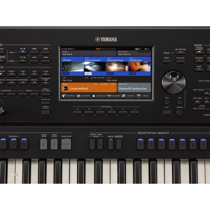 YAMAHA PSR-SX700 - keyboard z odtwarzaczem plików MP3 / WAV - Nowość