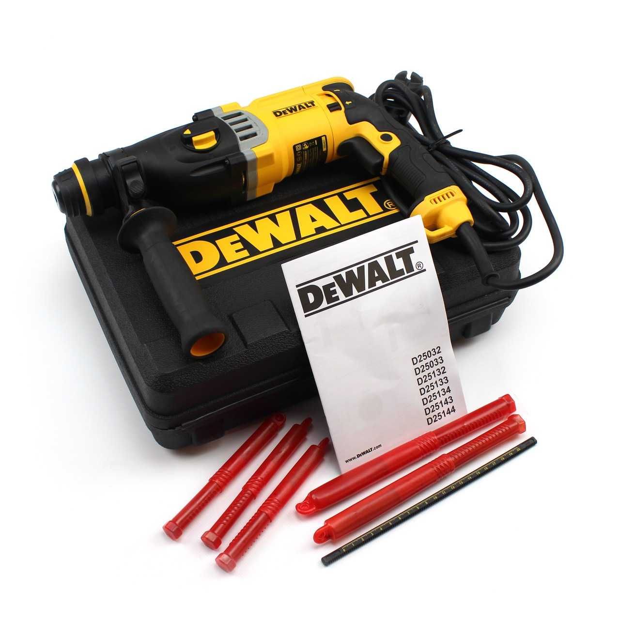 Професійний перфоратор DeWALT D25143K (900 Вт, 3.2 Дж) Девольт