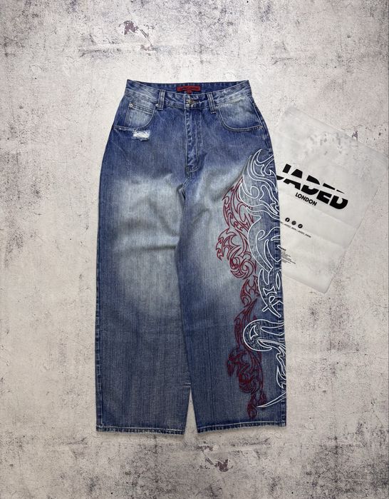 Jaded London Layered Tribal XL Colossus Jeans S,M,L