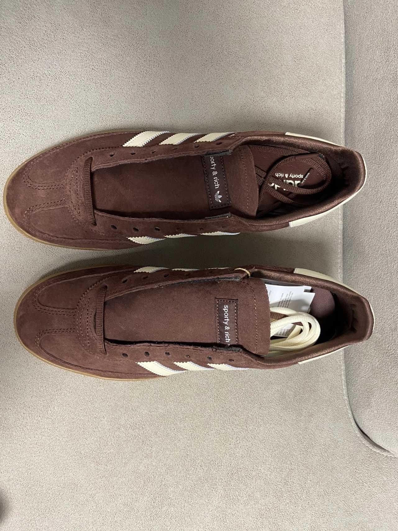 brązowy\Handball\adidas\nowy UnisexTrampki.38