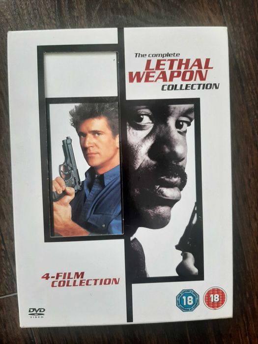 Lethal weapon Legalna bron dvd 4części po angielsku