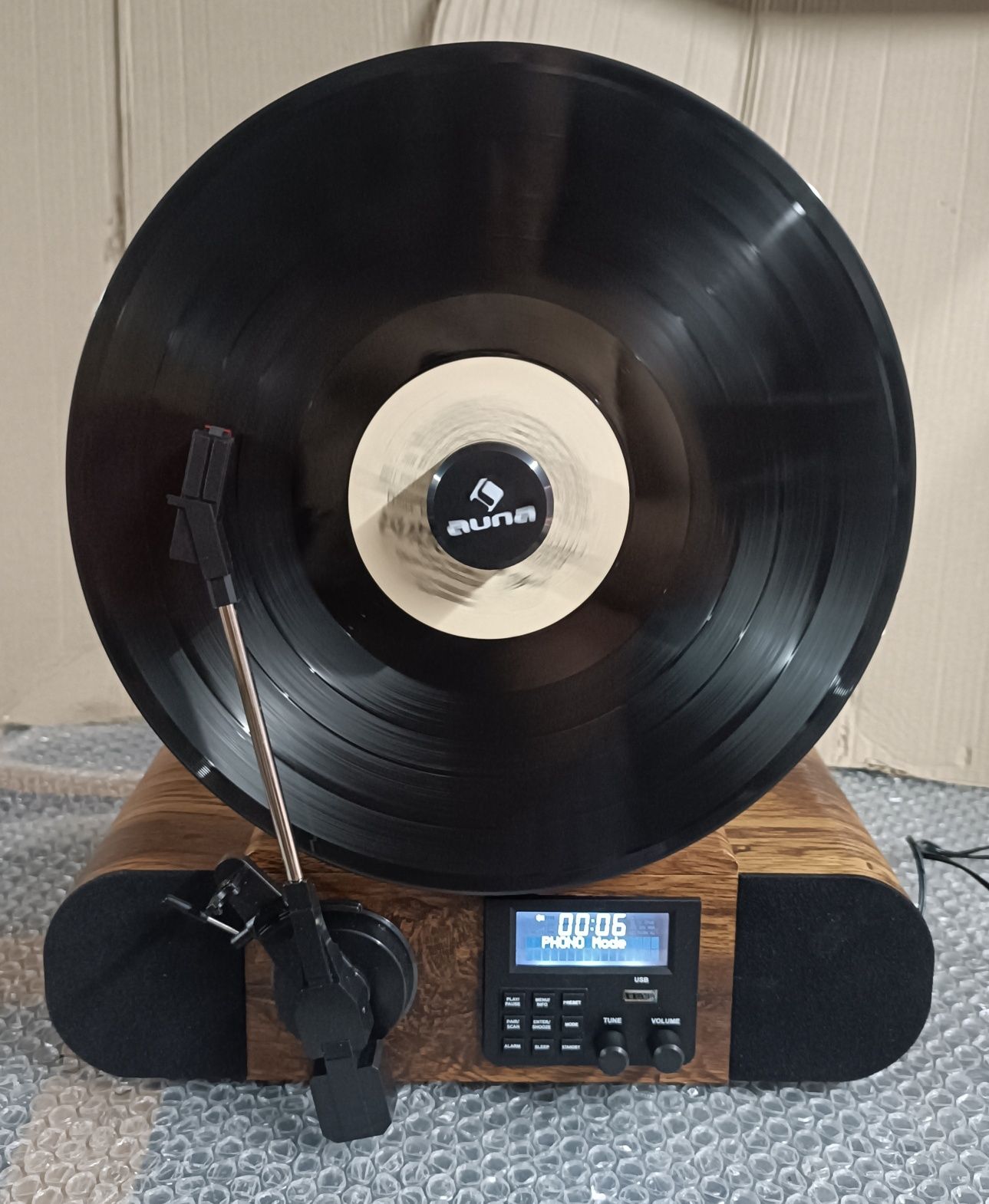 Програвач вінілу Auna Verticalo SE Retro, bt, usb, radio