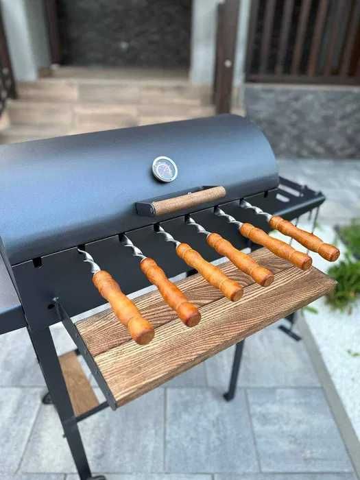 YAKISNIY!Grill-grill z metalową pokrywką 4 mm MOCNY!