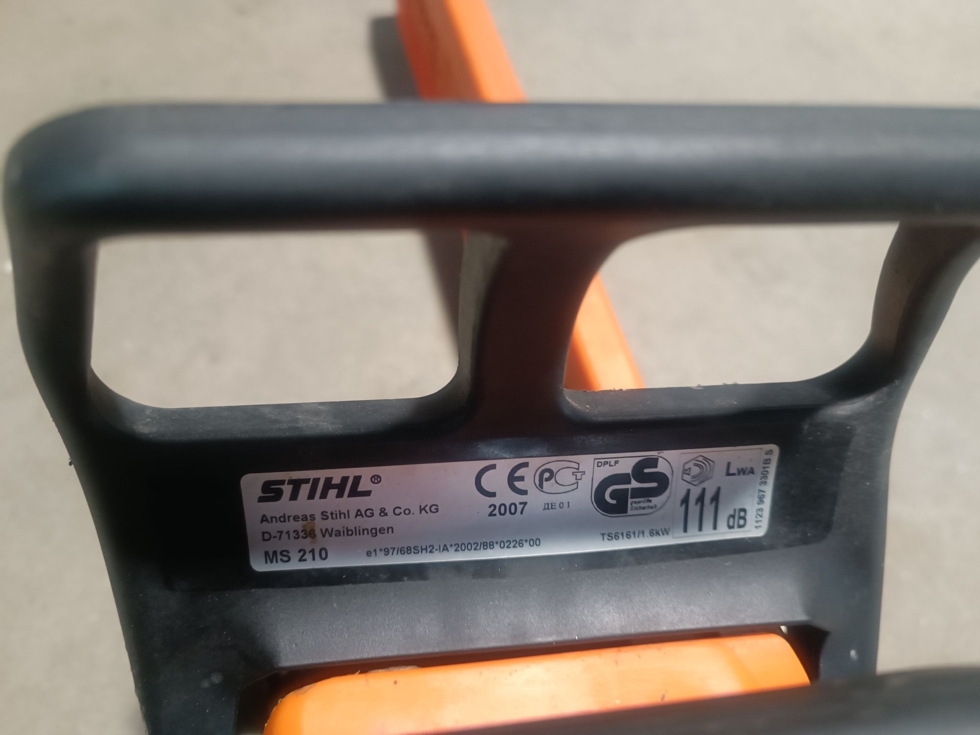 Piła spalinowa Stihl ms210 do drewna