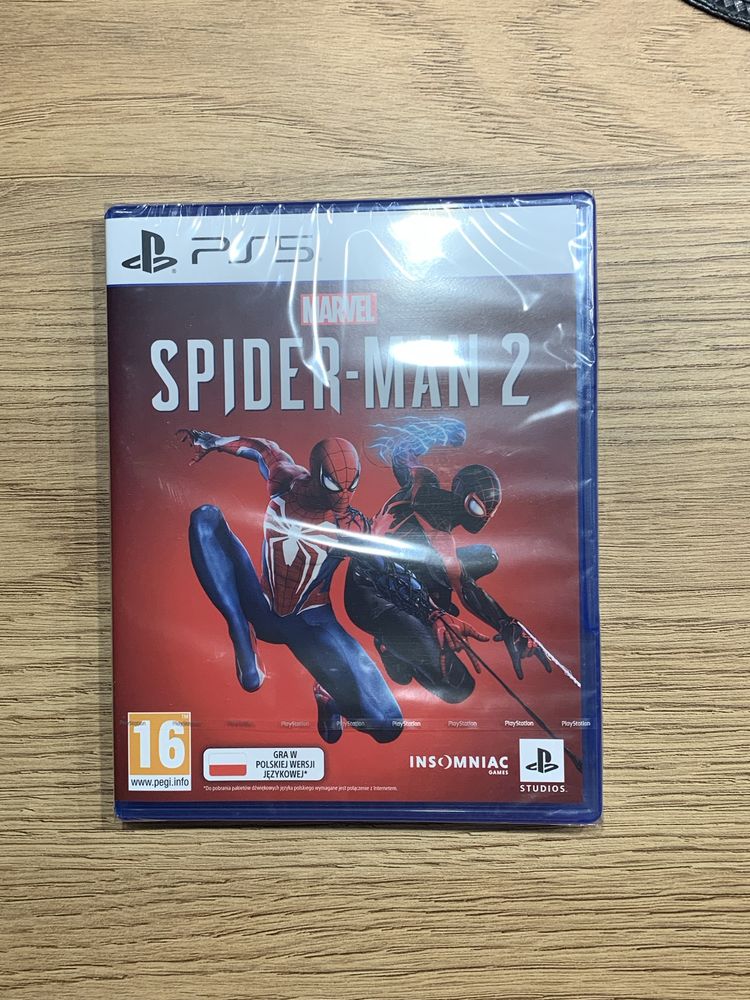 Marvel Spider-Man 2 PS5 Nowe folia