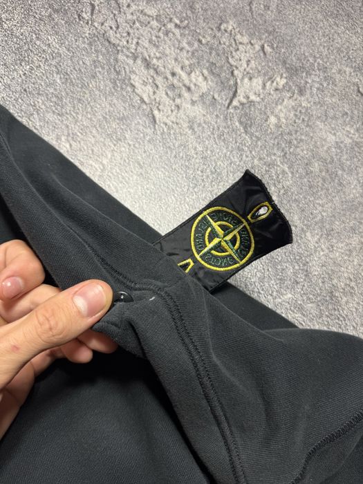 stone island sweatshirt in black оригінал стонік
