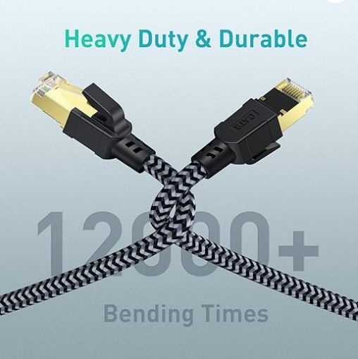 Kabel internetowy CAT8 RJ45