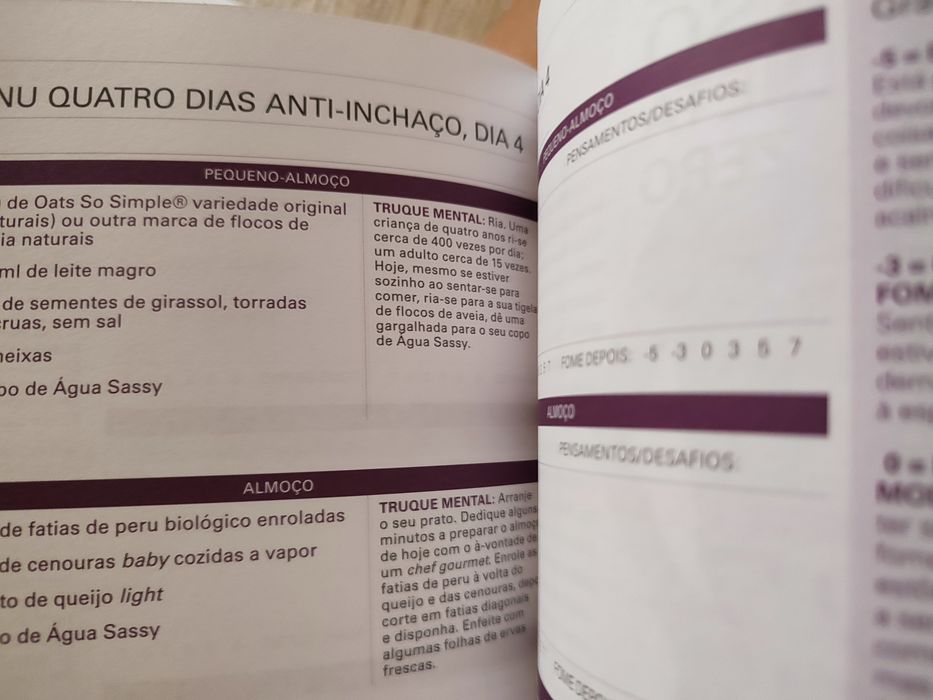 Livro Dieta Barriga Zero