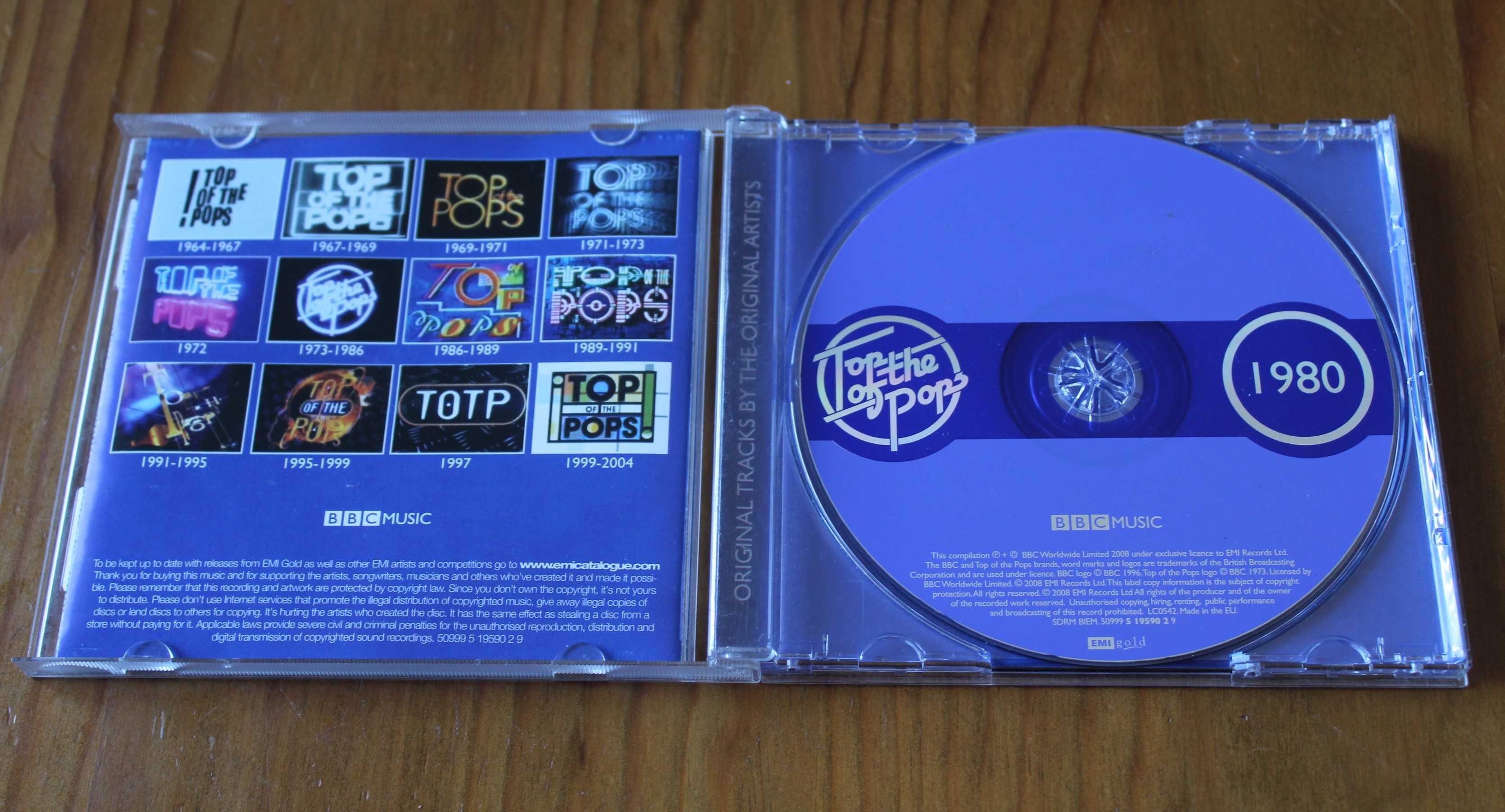 CD "Top Of The Pops - 1980 (22 Classic Tracks From 1980)