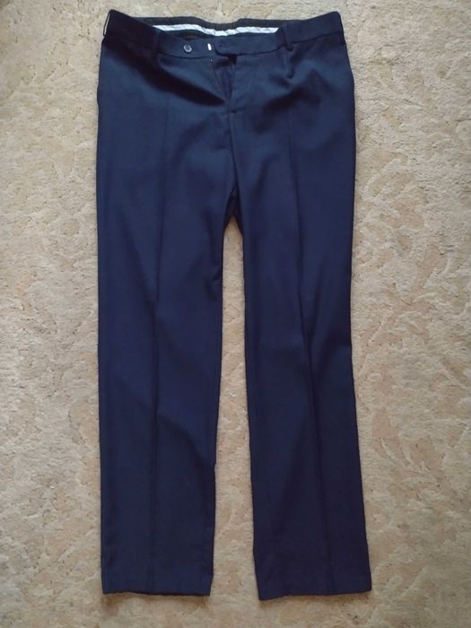 Garnitur KONIK gładki granatowy męski r. 176/92 - stan idealny