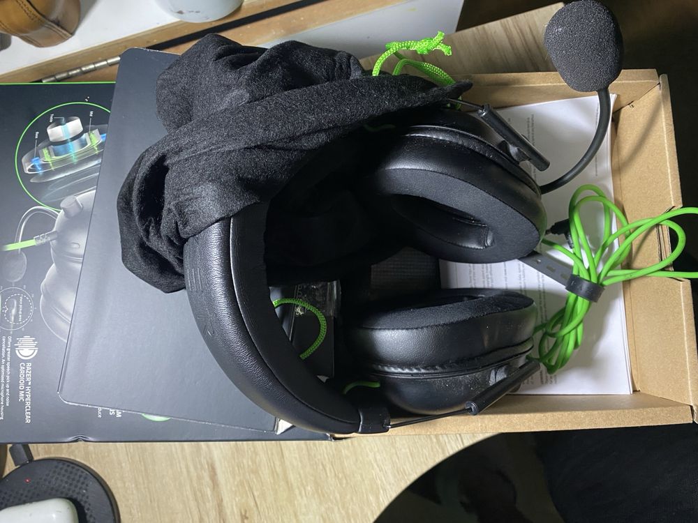 Razer blackshark v2 x novos