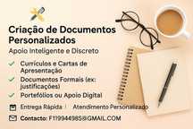Currículos, Cartas e Documentos | Rápido e Profissional