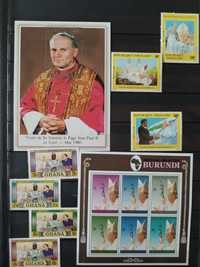 Znaczki pocztowe Jan Paweł II