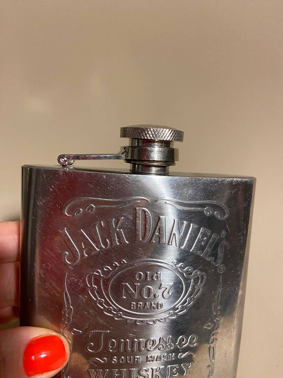 фляга металлическая   Jack Daniels