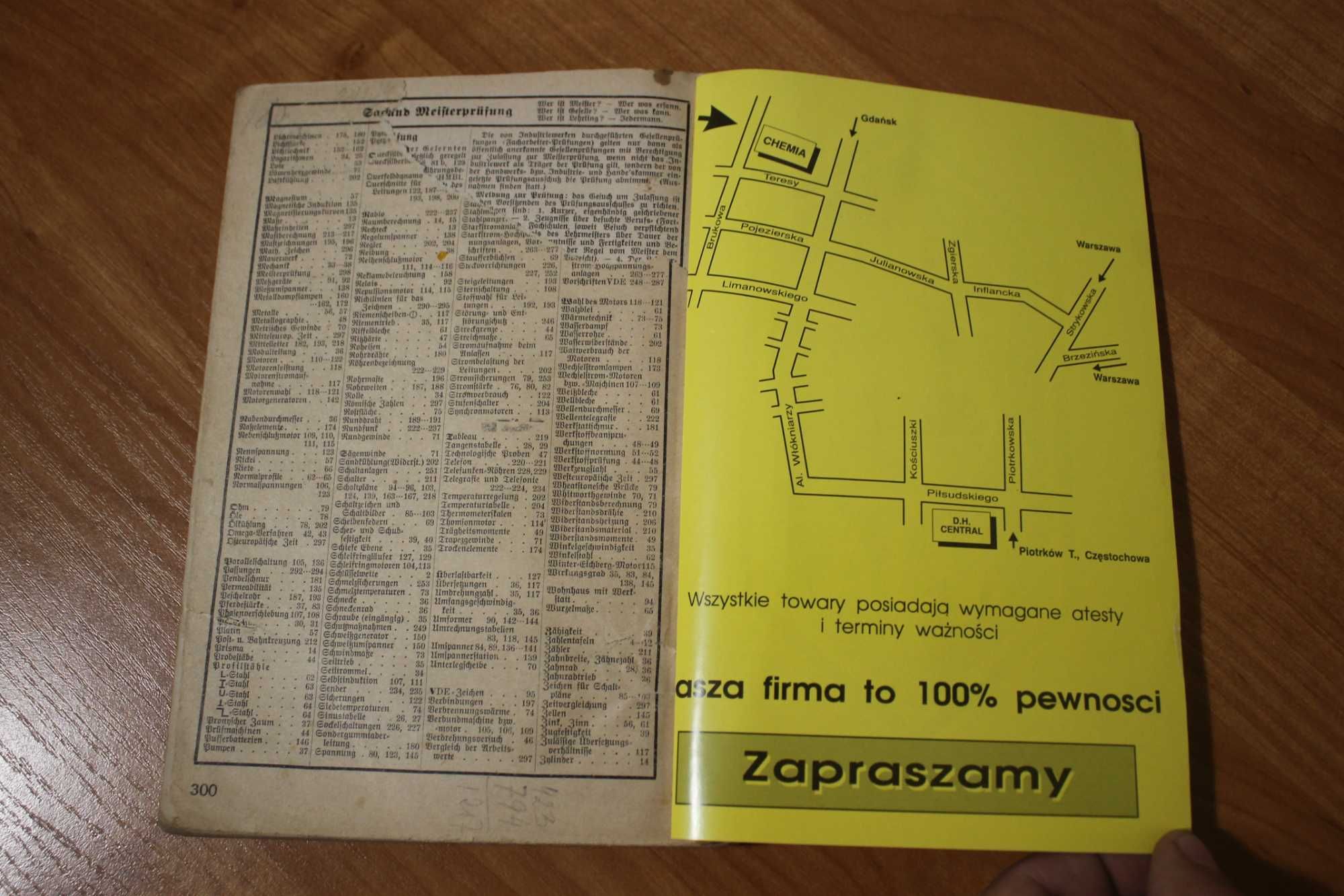 Niemiecki ilustrowany podręcznik elektrotechniczny