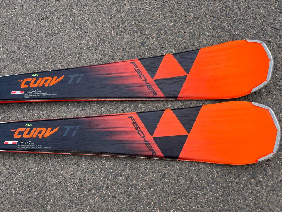 Narty FISCHER RC4 THE CURV Ti 164 cm ! Topowe narty