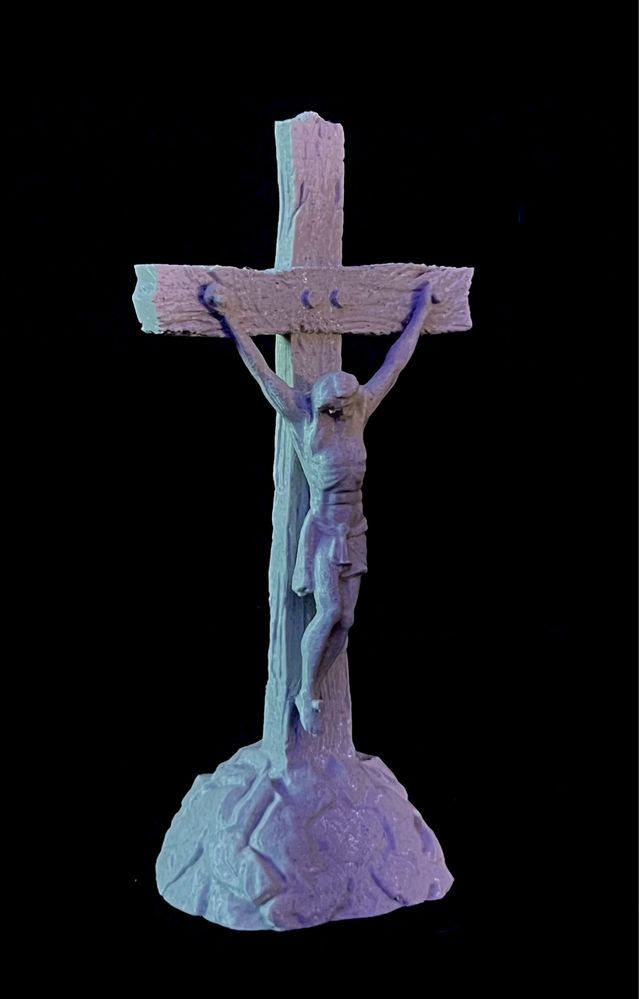 Dewocjonalia Jezus na krzyżu. Unikat, modelarstwo, kolekcjonerstwo