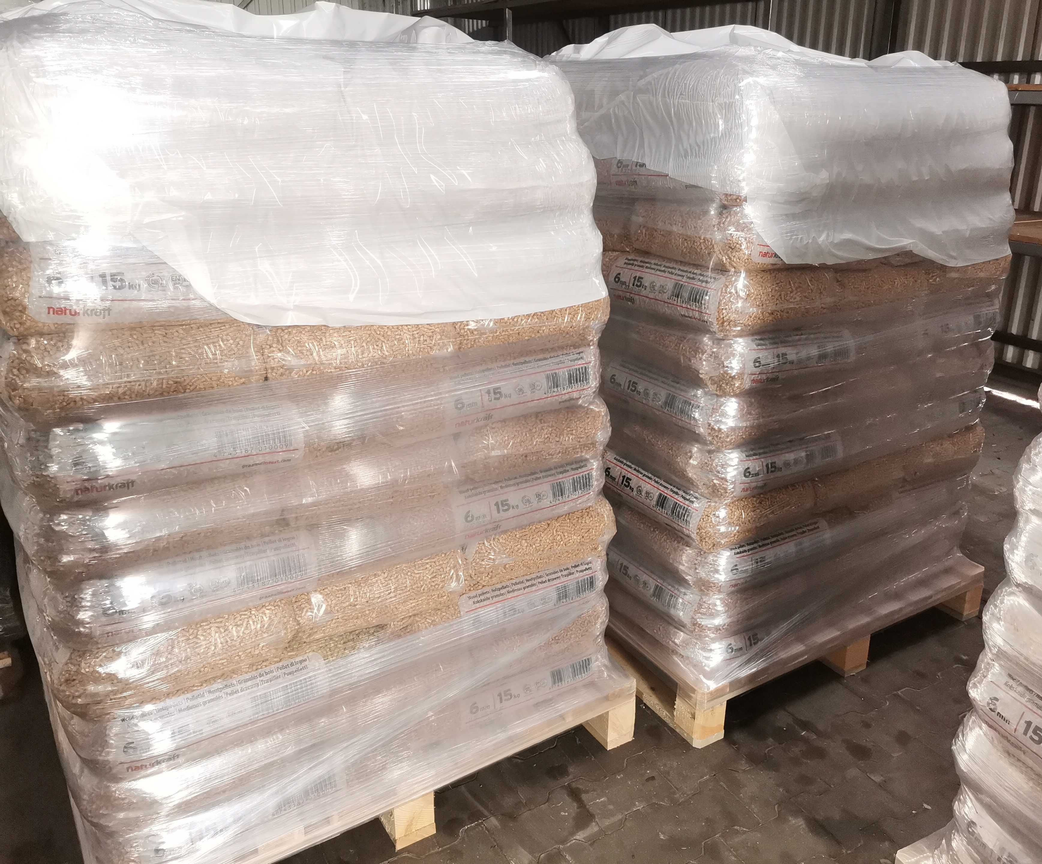 Pellet Drzewny 6mm, Certyfikat EN+A1, DIN+, Pellet Premium