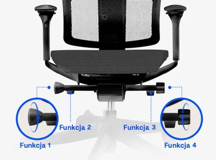 Krzesło Biurkowe Ergonomiczne BS12-PRO (BS12-PRO)