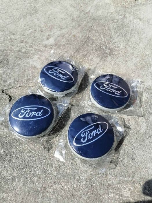 NOWE Dekielki Ford 54mm 55mm Mondeo Kuga Fiesta Ka Focus do felg felgi