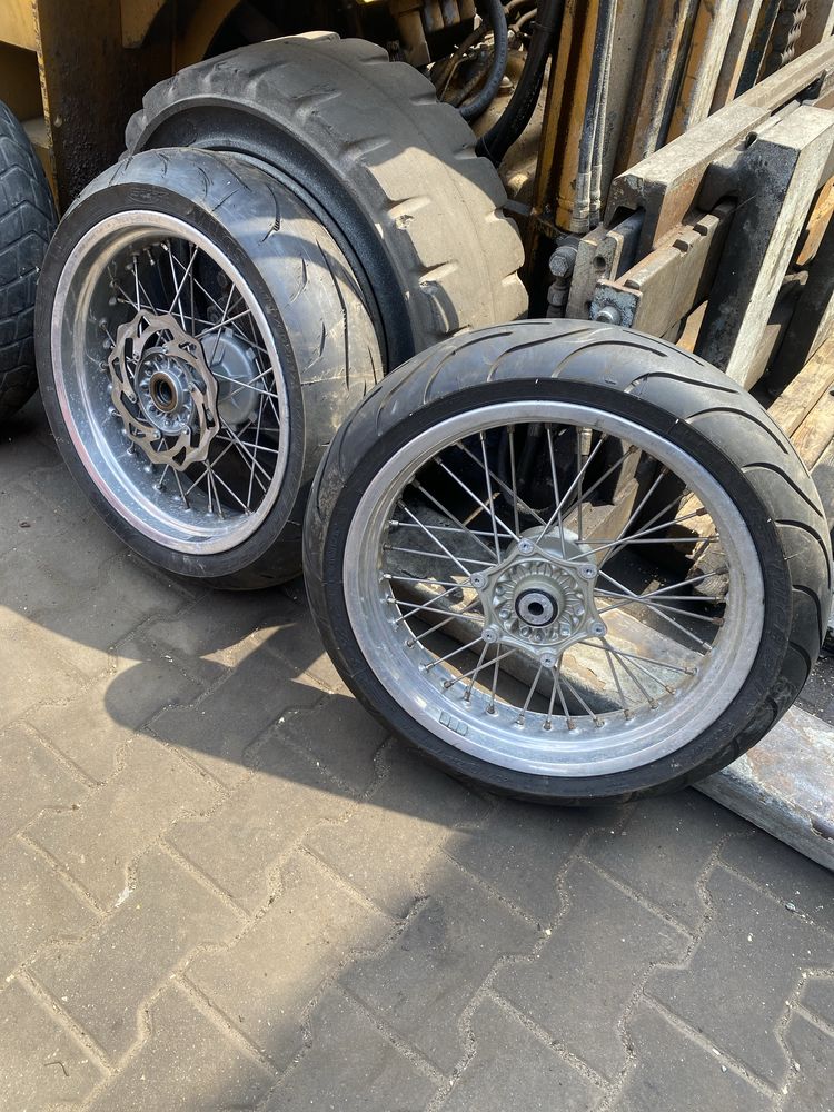 Koła Supermoto Ktm LC4 620 / 640 / 625 Kompletne nie EXC Smr Crf Yzf