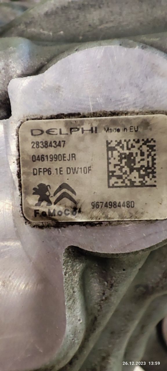 Delphi HDI TDCI 2.0 насос ТНВД 28384347