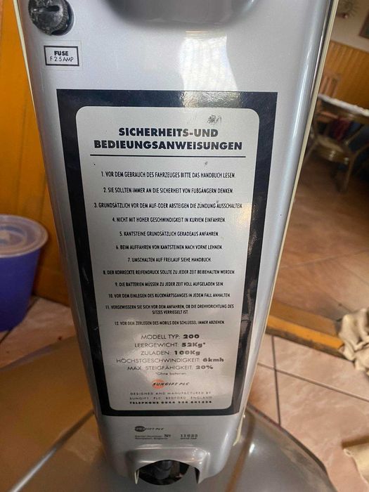 SKUTER DLA seniora