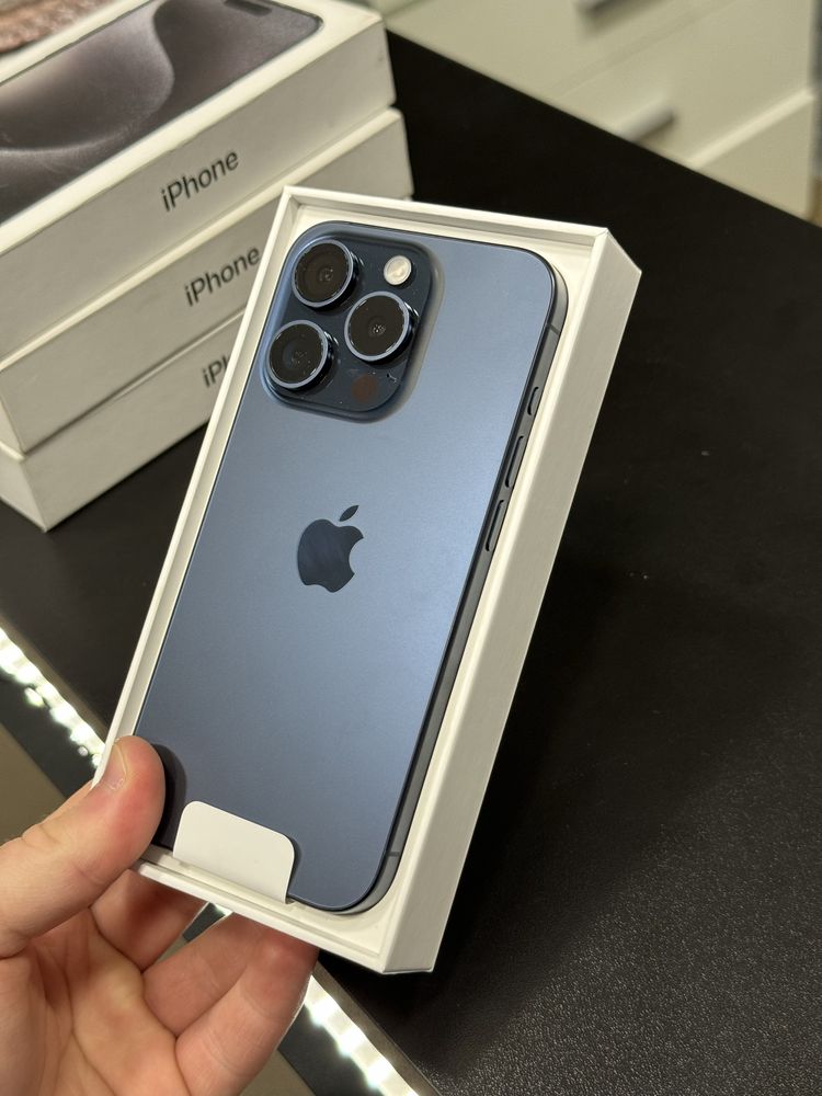 New/Open iphone 15 pro 128/256gb + 1 рік гарантії