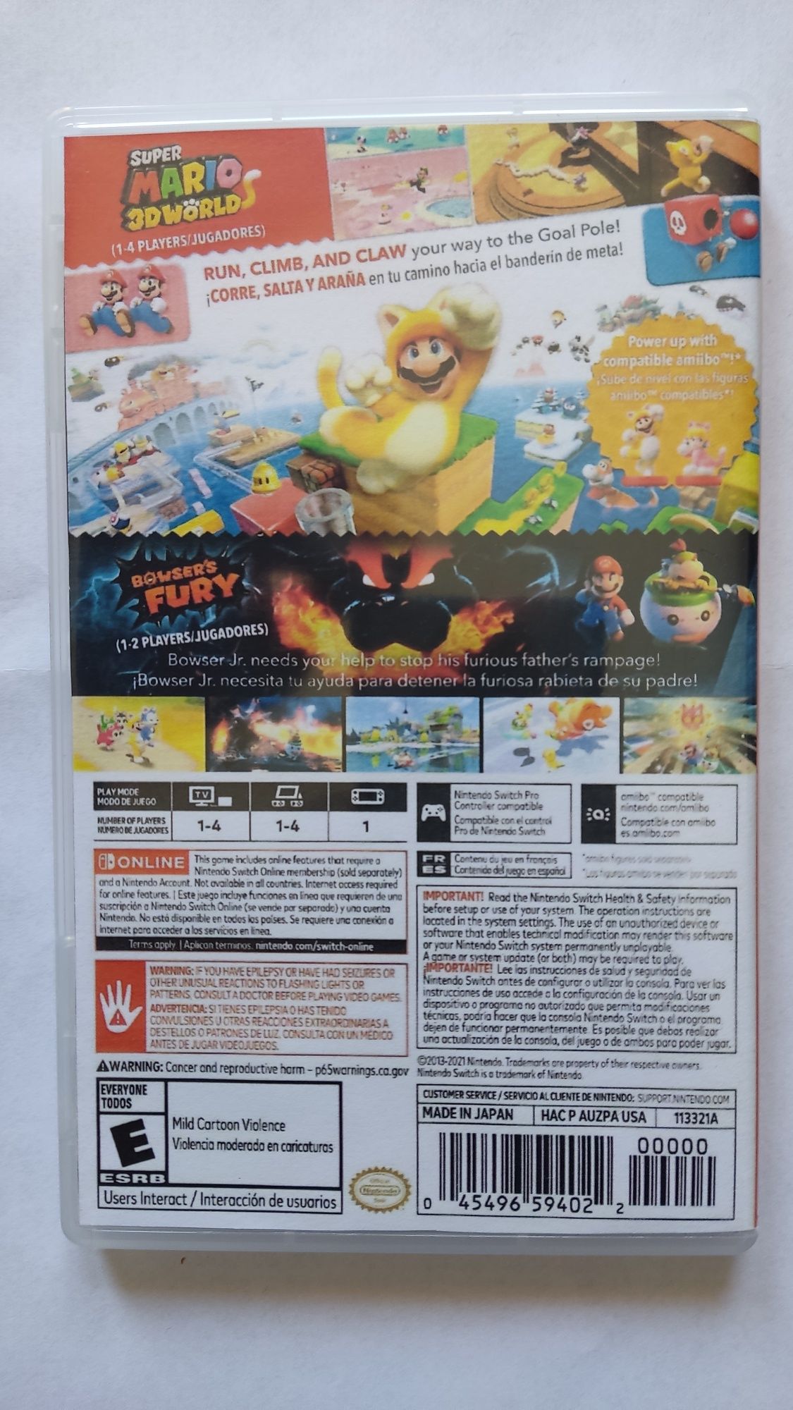 Super Mario 3D World + Bowser's Fury Gra na Nintendo Switch