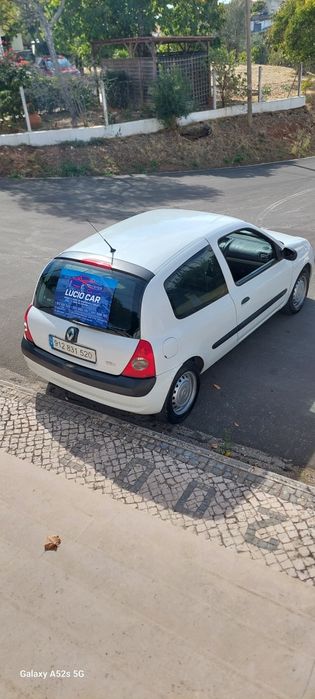 Renault Clio ll 1.5 DCi 2lugares ano2005 ar condicionado insp5/2026