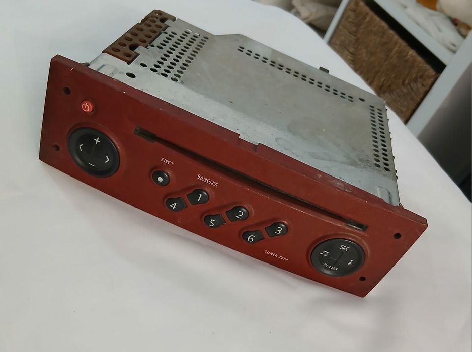 Rádio Antigo de Carro Renaut Original de  Cassete