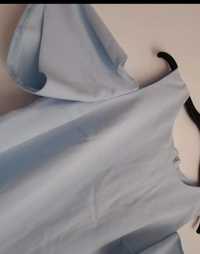 Sukienka Jasno Niebieska XL Hiszpanka