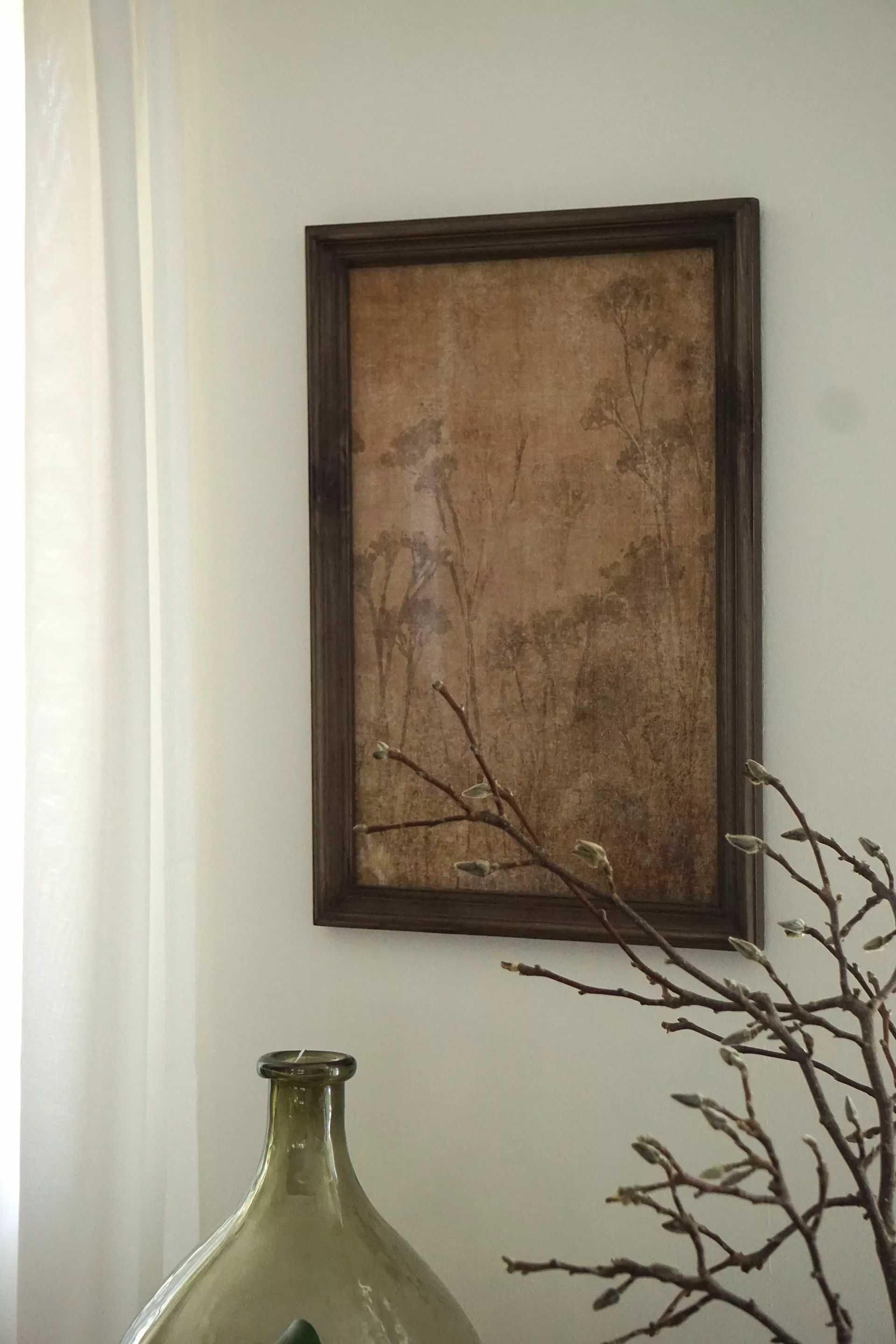 Obraz w drewnianej ramie 45x65cm. 2 wzory 10708